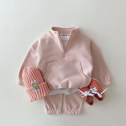 Ensemble de vêtements pour bébés garçons et filles, veste en coton pour enfants en bas âge