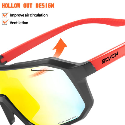 Lunettes de soleil polarisées pour hommes