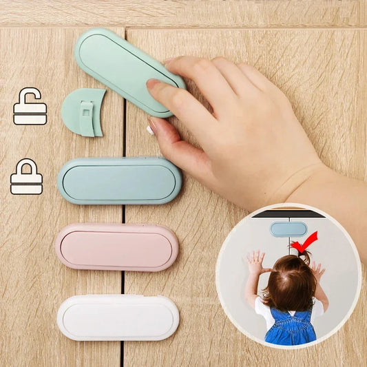 Serrures de sécurité multifonctions pour enfants – Armoire à main anti-pincement pour bébé