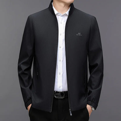 Business Casual Solid Color Jacket