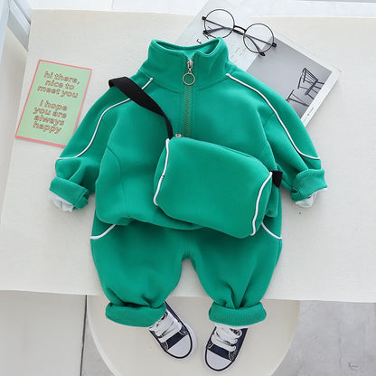 Autumn Kids Sportswear: 2Pcs Baby Outfit