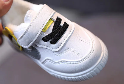 Chaussures décontractées blanches pour bébé garçon fille