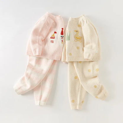 Children's Two-Piece Pajama Suit