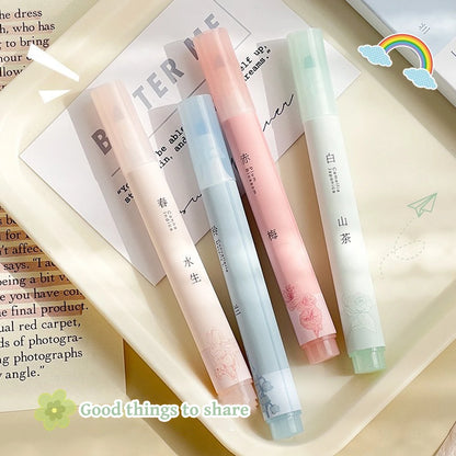 4pcs Coffee-Themed Soft Bread Gel Pens - 0.5mm Black Ink