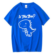 XIN YI Men's T-shirt Top Quality 100% cotton cool Funny dinosaur design printing o-neck men tshirt cool t-shirt male tees shirts