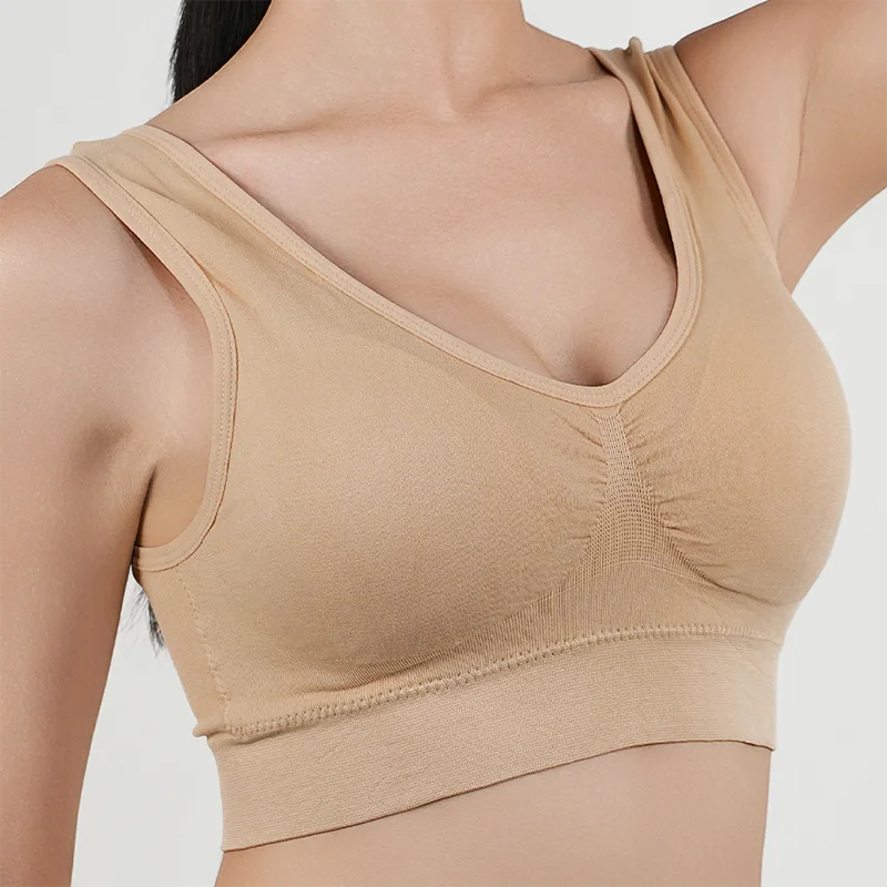 Women's Shockproof Double Layer Yoga Sports Bra Underwear