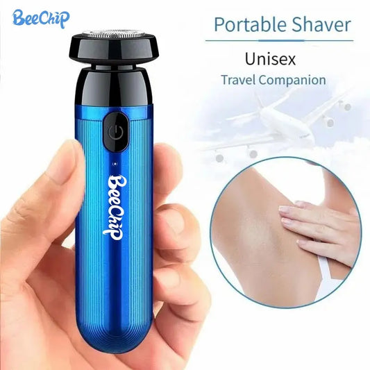 Mini Electric Fast Charging Portable Rechargeable Unisex Shaver