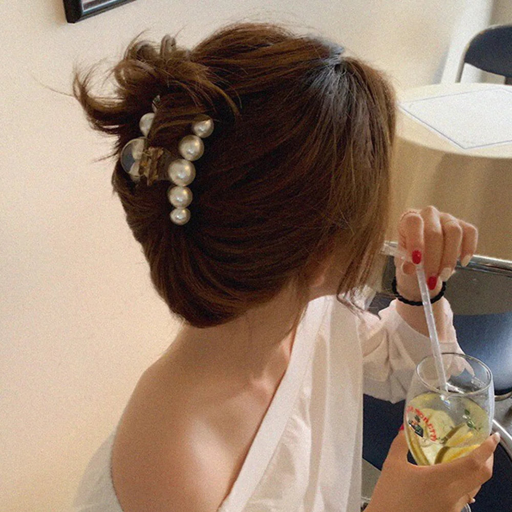 Chic Mini Pearl Hair Clips
