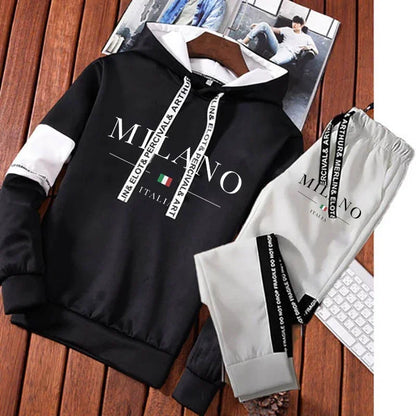 Men's Autumn/Winter Hoodie & Pants Set