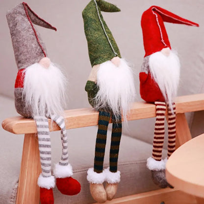 Poupée Gnome de noël sans visage, ornement de décoration festive pour la maison