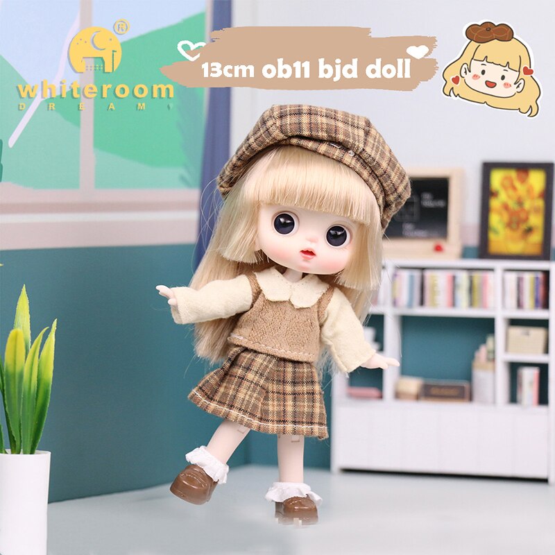 Kawaii OB11 BJD Puppen Pyjama Set