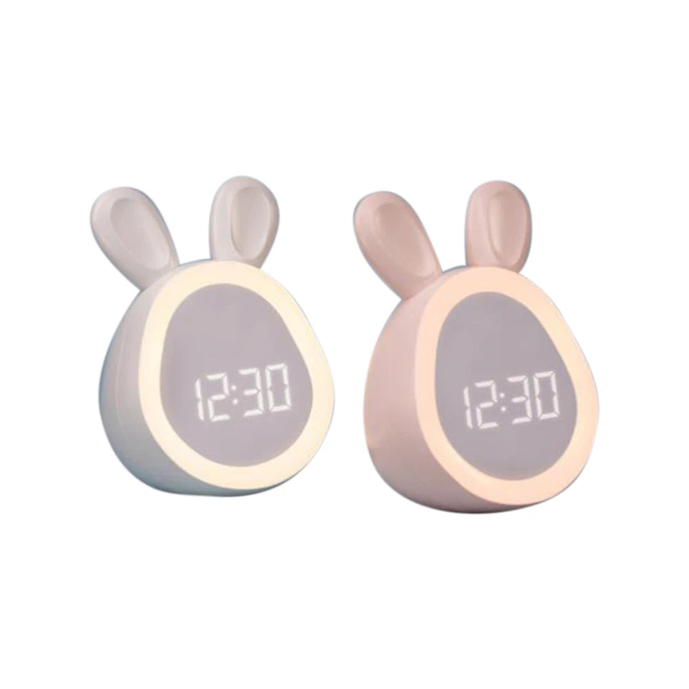 Adorable Rabbit LED Alarm Clock