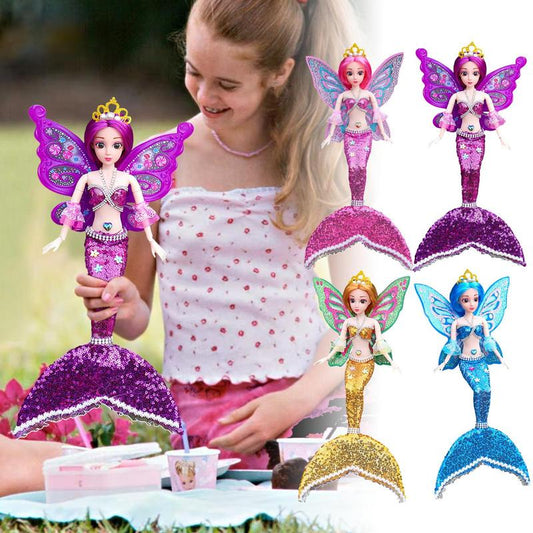 Meerjungfrau-Prinzessin-Puppen-Set