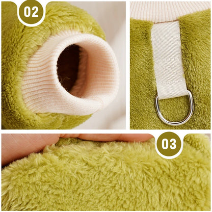 Luxuriöses Haustier-Pyjama und super saugfähiges Handtuch-Set