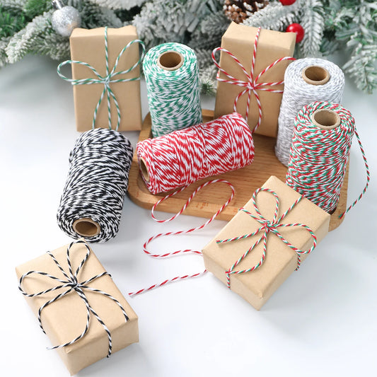 Christmas Wrapping String Rope for Gift Packaging