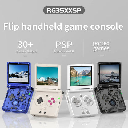 Console portable rétro Flip RG35XXSP 3,5 IPS