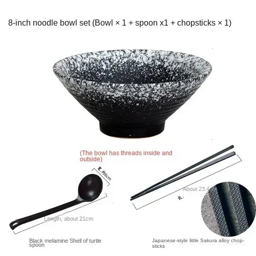 Large Japanese Ramen Bowls for Noodle Soup
