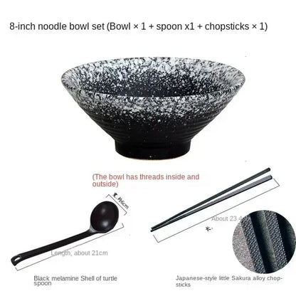 Large Japanese Ramen Bowls for Noodle Soup