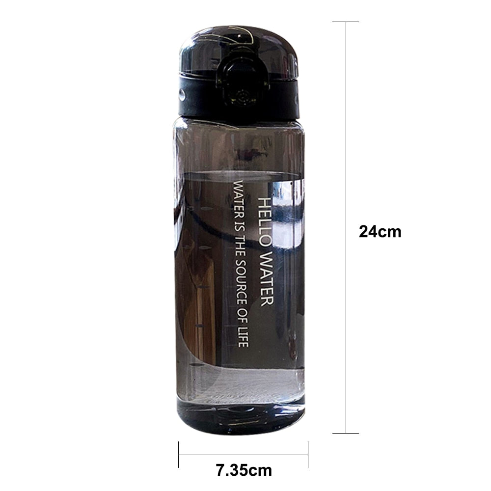 Tragbare 780-ml-Wasserflasche aus Kunststoff – ideal für Tee