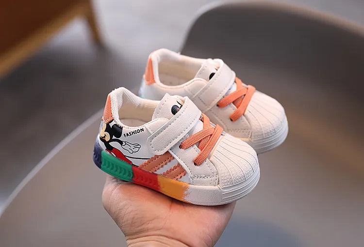 White Casual Shoes For Baby Boy Girls