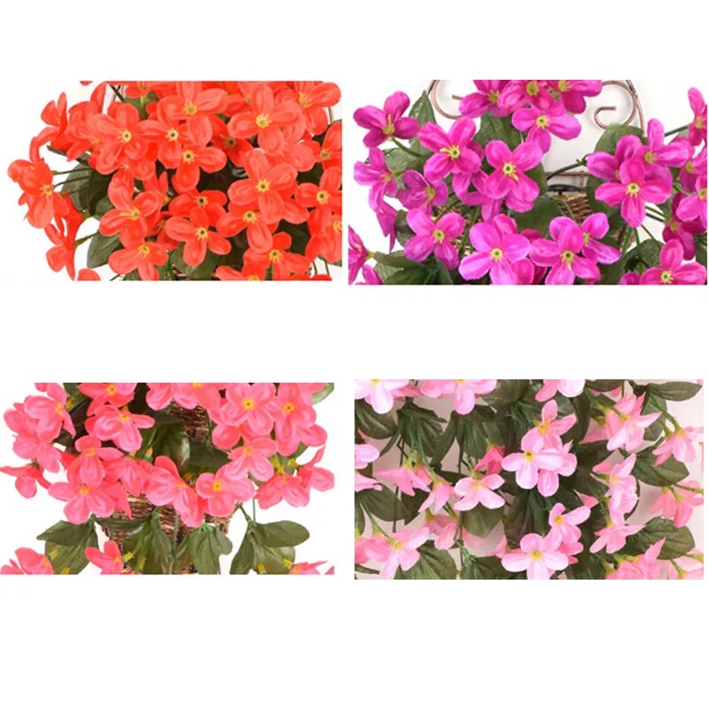 Wall Hanging Artificial  Flower Fake Plants for Decor