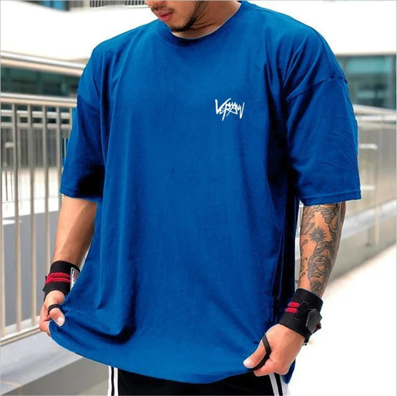 Half Sleeve Round Collar  sports T-Shirt