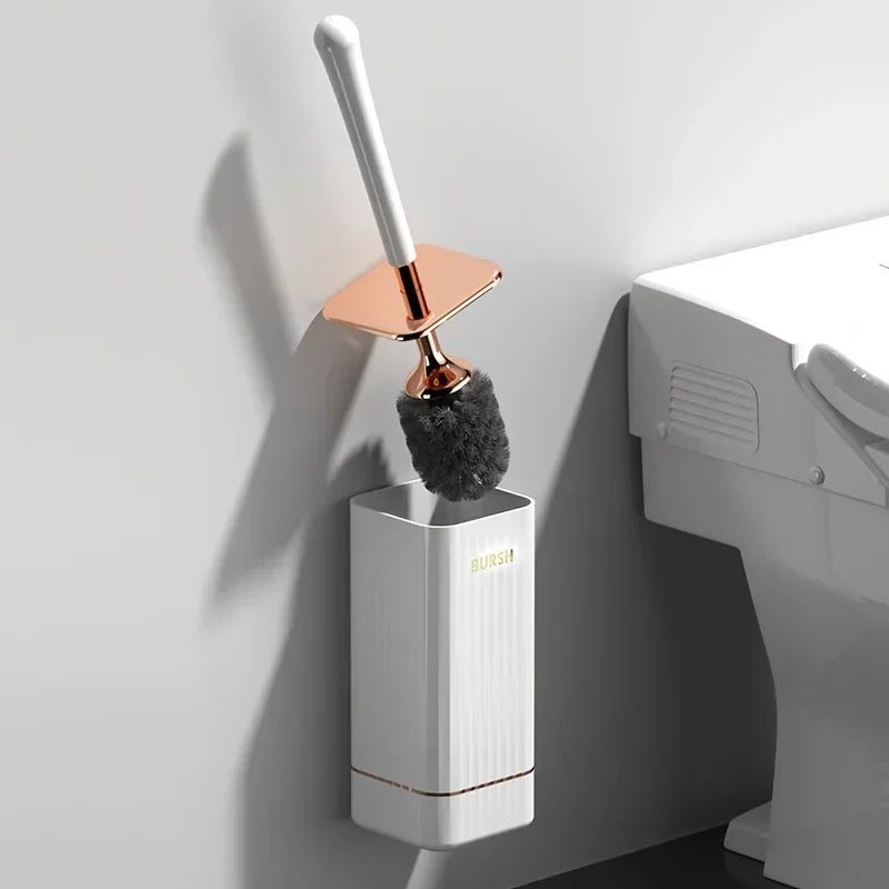 360° Wall-Mounted Toilet Brush