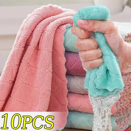 Microfiber Towels - Absorbent Kitchen Cleaning Cloth