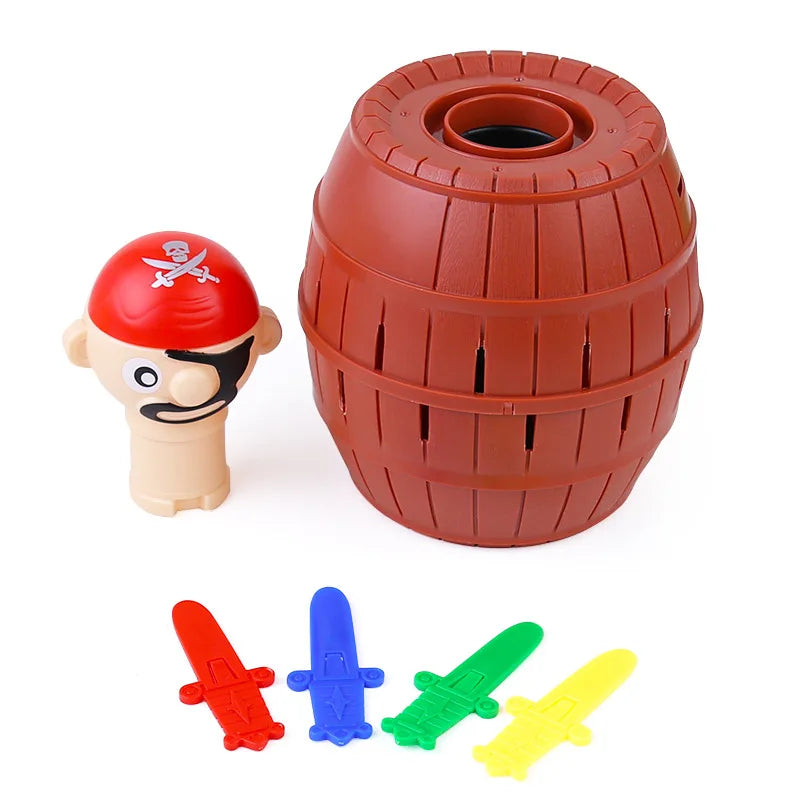 Jumping Pirate Barrel Game - Funny Family Toy