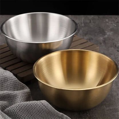 Stainless Steel Salad & Soup Bowls