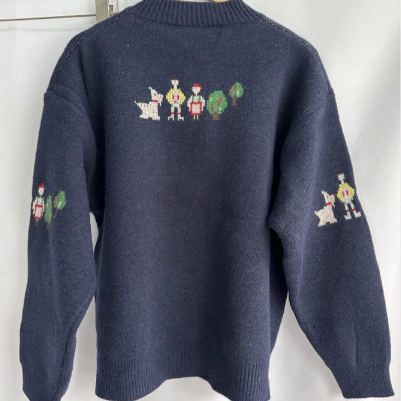 Baby Girl Boy Knitted Long Sleeve Winter Sweater