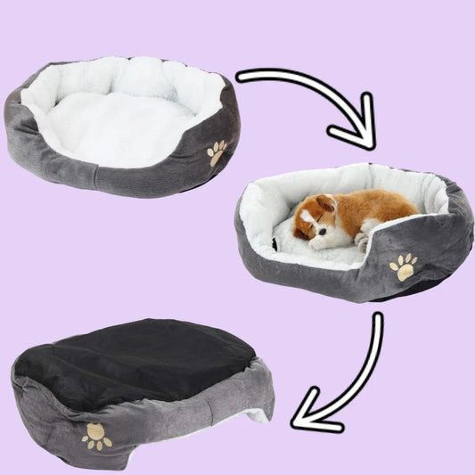Warming Dog House - Soft Material Sleeping Bed