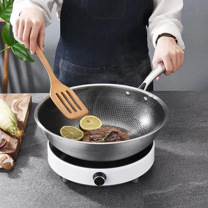 Nonstick Wok Pan Steak Cooking Pot