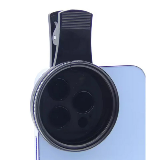 Universeller Clip-on-Telefonobjektivfilter ND2-400 37 mm – 52 mm