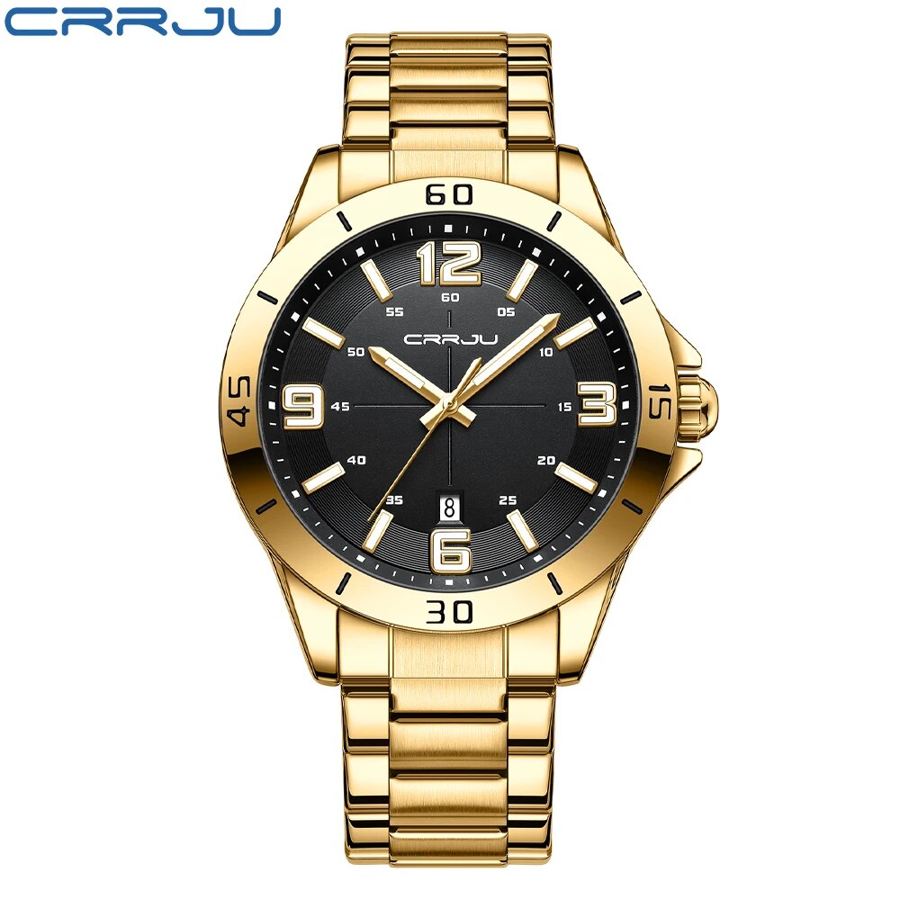 Luxury Stainless Steel Quartz Men's Watch