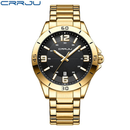 Luxury Stainless Steel Quartz Men's Watch