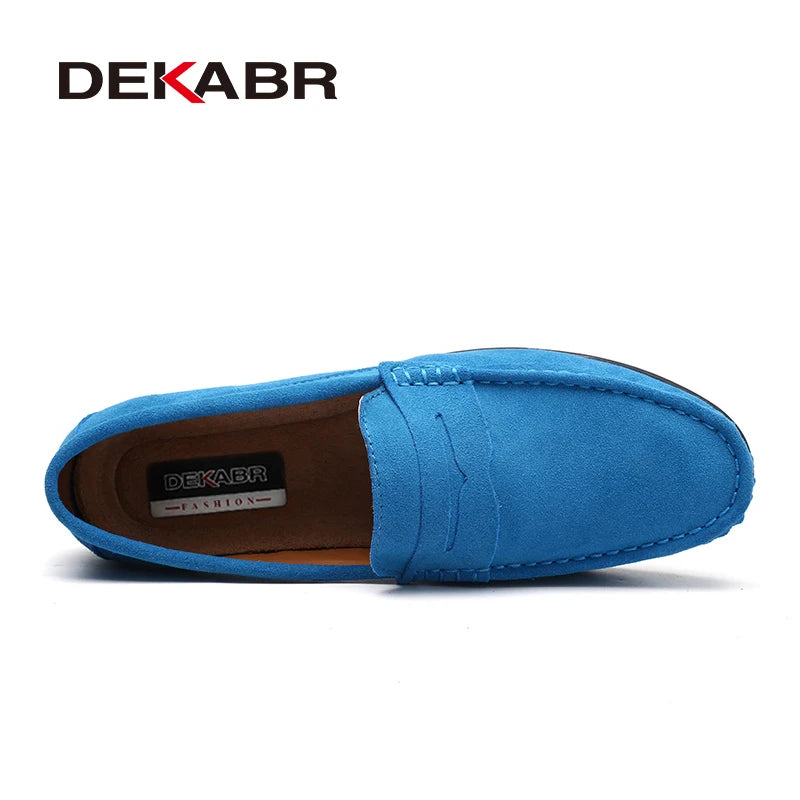 High-Quality Genuine Leather Soft Loafers for Men