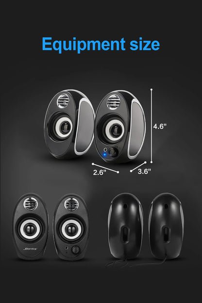 Haut-parleurs de bureau et caisson de basses A201