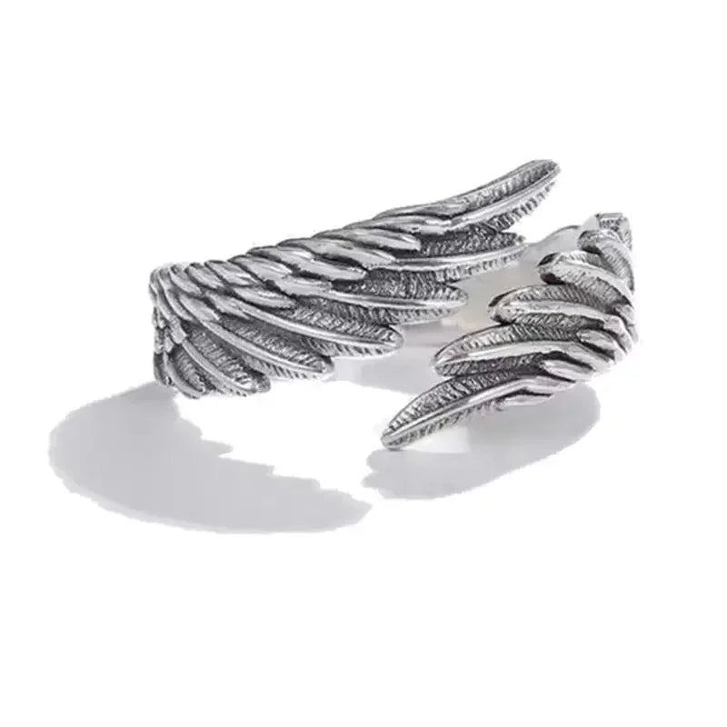 couples rings, angel wing rings, adjustable rings, eye rings, wing rings, couples bands, wing ring, angel rings, jewelry rings, ring bands, demon rings