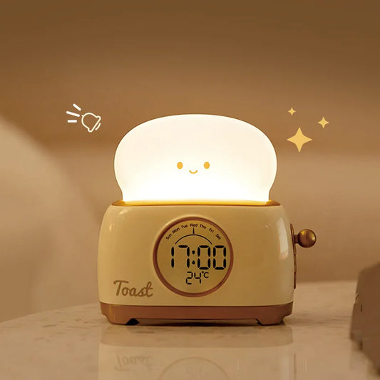 Children's LED Night Light Digital Alarm Clock