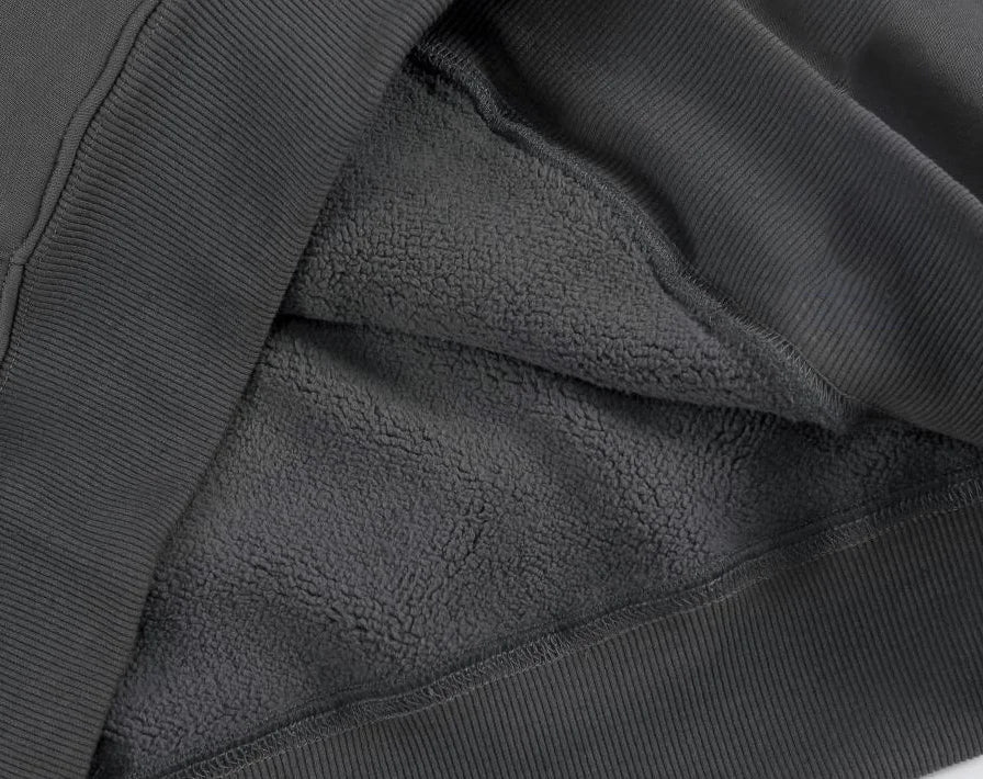 Fashionable Heavyweight Men's Hoodie - Casual Thick Cotton Sweatshirt