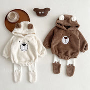 Teddy Bear Romper for Newborns