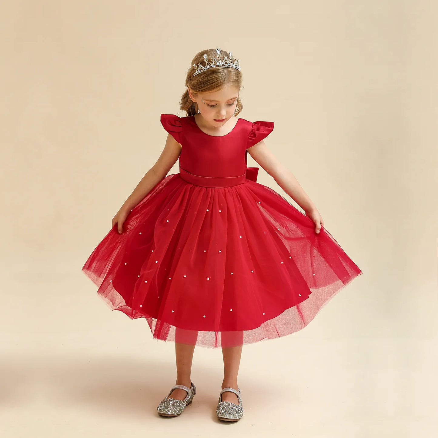 Prinzessin Blumen Tutu Kleid für Mädchen