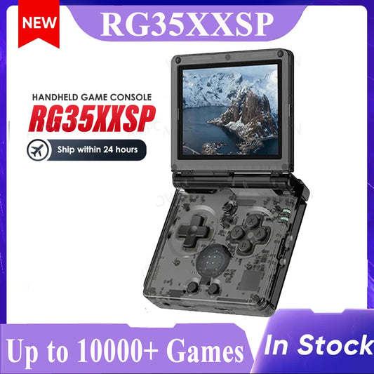 Console portable rétro Flip RG35XXSP 3,5 IPS