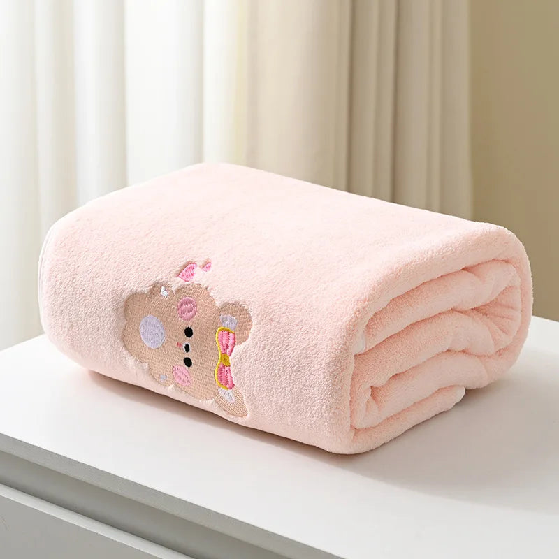 Soft Non-Linting Baby Towel, Baby Towel, Cotton Baby Towels, baby towels, Cartoon Animal Baby Towel