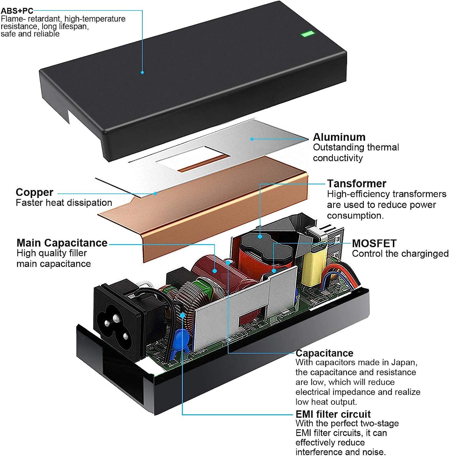 65W Toshiba Laptop Charger 19V