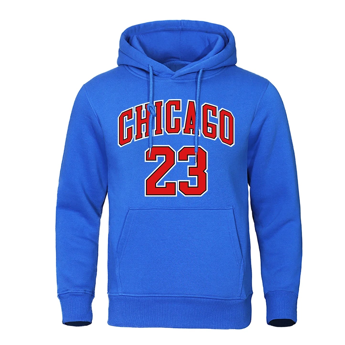 Chicago 23 Hip Hop Fleece-Kapuzenpullover für Herren