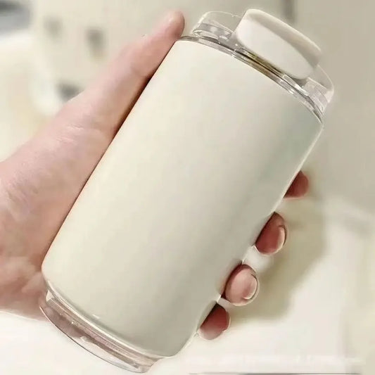 Portable 240ML Stainless Steel Coffee Thermos – Leak-Proof Travel Beverage Cup