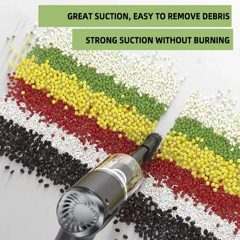 High Power 3-in-1 Suction & Blowing Vacuum Combination USB Rechargeable Household Vacuum Cleaner