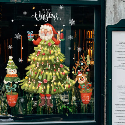 DIY Christmas Window Stickers for Festive Home Decor